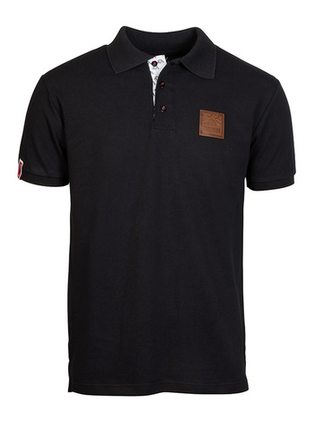 Poloshirt schwarz